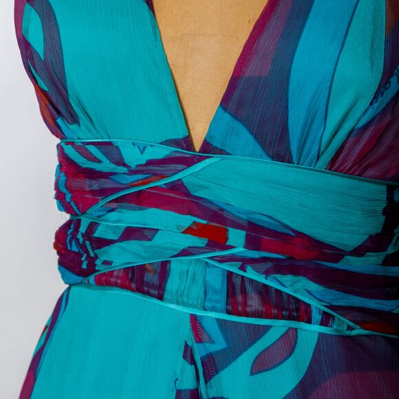 A BEBE MARCIANO Silk dress - Picture 6 of 7